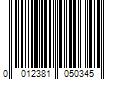 Barcode Image for UPC code 0012381050345