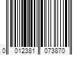 Barcode Image for UPC code 0012381073870