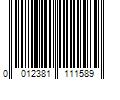 Barcode Image for UPC code 0012381111589