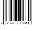 Barcode Image for UPC code 0012381118854