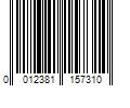 Barcode Image for UPC code 0012381157310