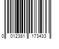 Barcode Image for UPC code 0012381173433