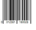 Barcode Image for UPC code 0012381180028