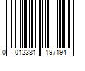 Barcode Image for UPC code 0012381197194