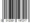 Barcode Image for UPC code 0012381197217