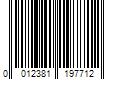 Barcode Image for UPC code 0012381197712