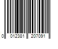 Barcode Image for UPC code 0012381207091