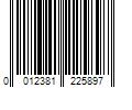 Barcode Image for UPC code 0012381225897