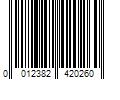 Barcode Image for UPC code 0012382420260