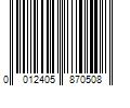 Barcode Image for UPC code 0012405870508