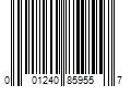 Barcode Image for UPC code 001240859557