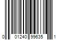 Barcode Image for UPC code 001240996351