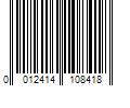 Barcode Image for UPC code 0012414108418