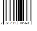 Barcode Image for UPC code 0012414154323