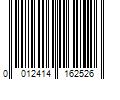 Barcode Image for UPC code 0012414162526