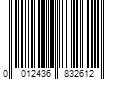 Barcode Image for UPC code 0012436832612