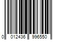 Barcode Image for UPC code 0012436996550