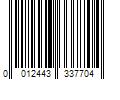 Barcode Image for UPC code 0012443337704