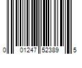 Barcode Image for UPC code 001247523895