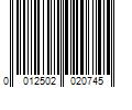 Barcode Image for UPC code 0012502020745