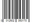 Barcode Image for UPC code 0012502053170