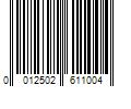 Barcode Image for UPC code 0012502611004