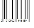 Barcode Image for UPC code 0012502619390