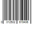 Barcode Image for UPC code 0012502619406