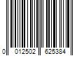 Barcode Image for UPC code 0012502625384