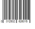 Barcode Image for UPC code 0012502626015