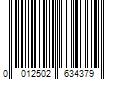 Barcode Image for UPC code 0012502634379