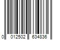 Barcode Image for UPC code 0012502634836