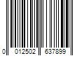 Barcode Image for UPC code 0012502637899