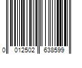 Barcode Image for UPC code 0012502638599