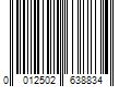 Barcode Image for UPC code 0012502638834