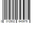 Barcode Image for UPC code 0012502643975