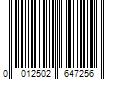 Barcode Image for UPC code 0012502647256