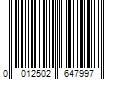 Barcode Image for UPC code 0012502647997