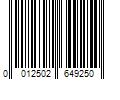 Barcode Image for UPC code 0012502649250