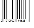 Barcode Image for UPC code 0012502649281