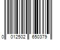 Barcode Image for UPC code 0012502650379