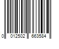 Barcode Image for UPC code 0012502663584