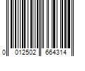 Barcode Image for UPC code 0012502664314