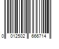 Barcode Image for UPC code 0012502666714