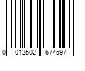 Barcode Image for UPC code 0012502674597