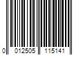 Barcode Image for UPC code 0012505115141