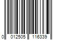 Barcode Image for UPC code 0012505116339