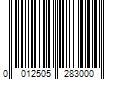 Barcode Image for UPC code 0012505283000