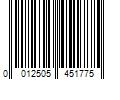 Barcode Image for UPC code 0012505451775