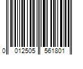 Barcode Image for UPC code 0012505561801